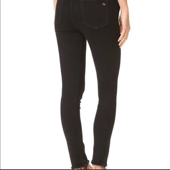 Rag & Bone Denny High Rise Ankle Skinny Jeans - Picture 3 of 10